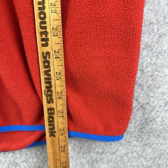Patagonia Synchilla Snap T Fleece Pullover Mens L Navy Andes Blue Red Retro 2014 - Picture 10 of 12